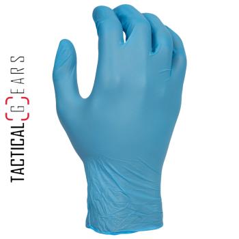 RHINO RESCUE EINMALHANDSCHUH PUDER UND LATEXFREI BLAU